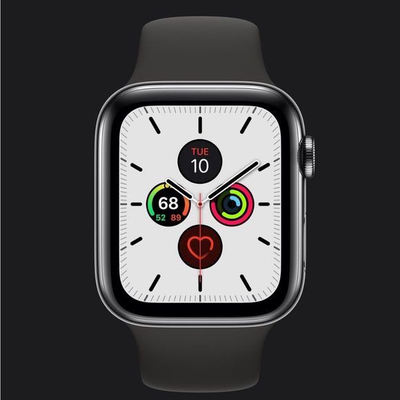 Apple Watch Series 5 44mm stainless steel gps + cellular - Picture 2 of 3
